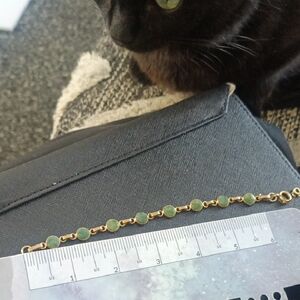 Elegant Green Jade Bracelet